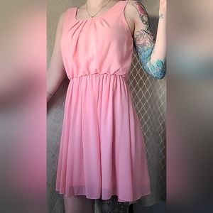 By & By pink dress. Jr Medium